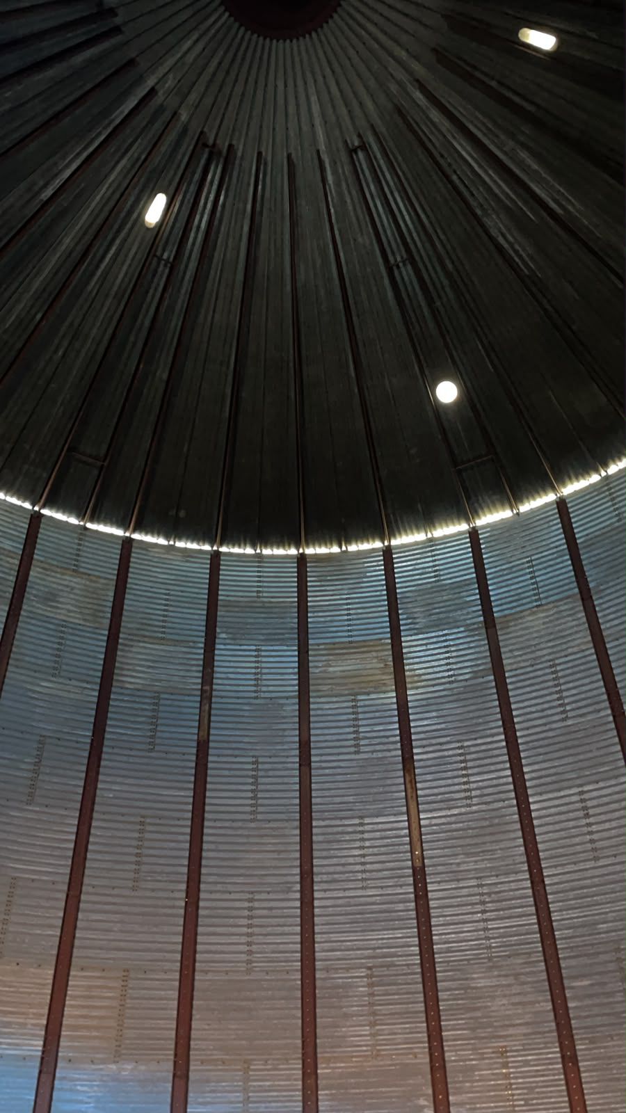 REF 13609 - 02 Silos 26 mil sacos fundo plano marca CASP Diâmetro 1 - Image 2